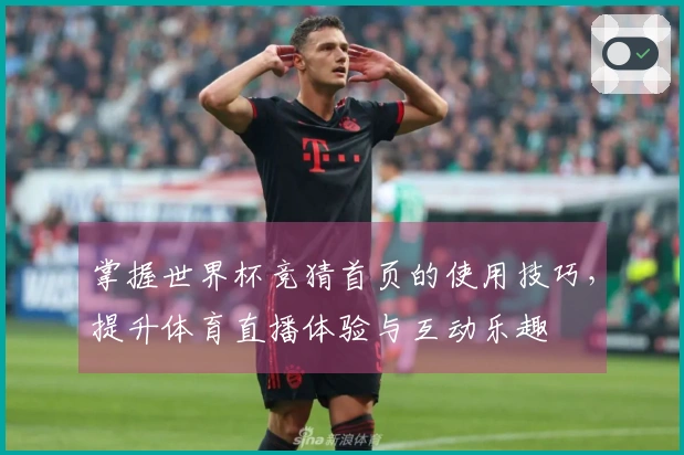 掌握世界杯竞猜首页的使用技巧，提升体育直播体验与互动乐趣